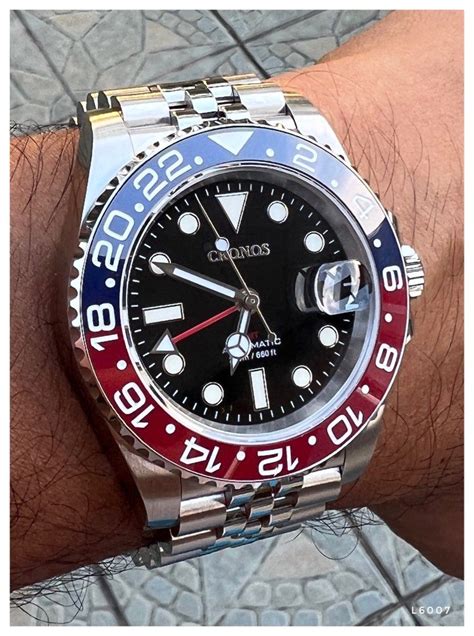 best rolex gmt pepsi homage|rolex gmt pepsi bezel.